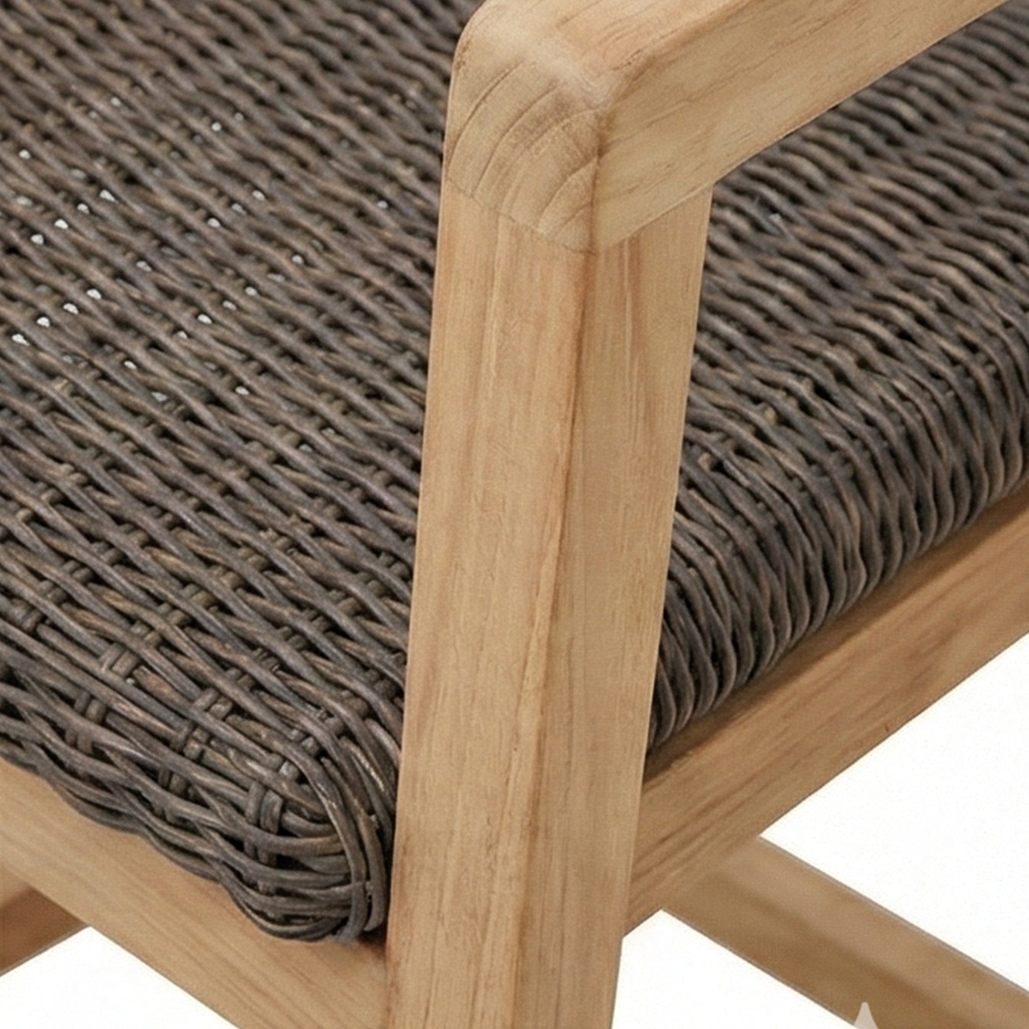Isidore Teak Outdoor Bar Stool