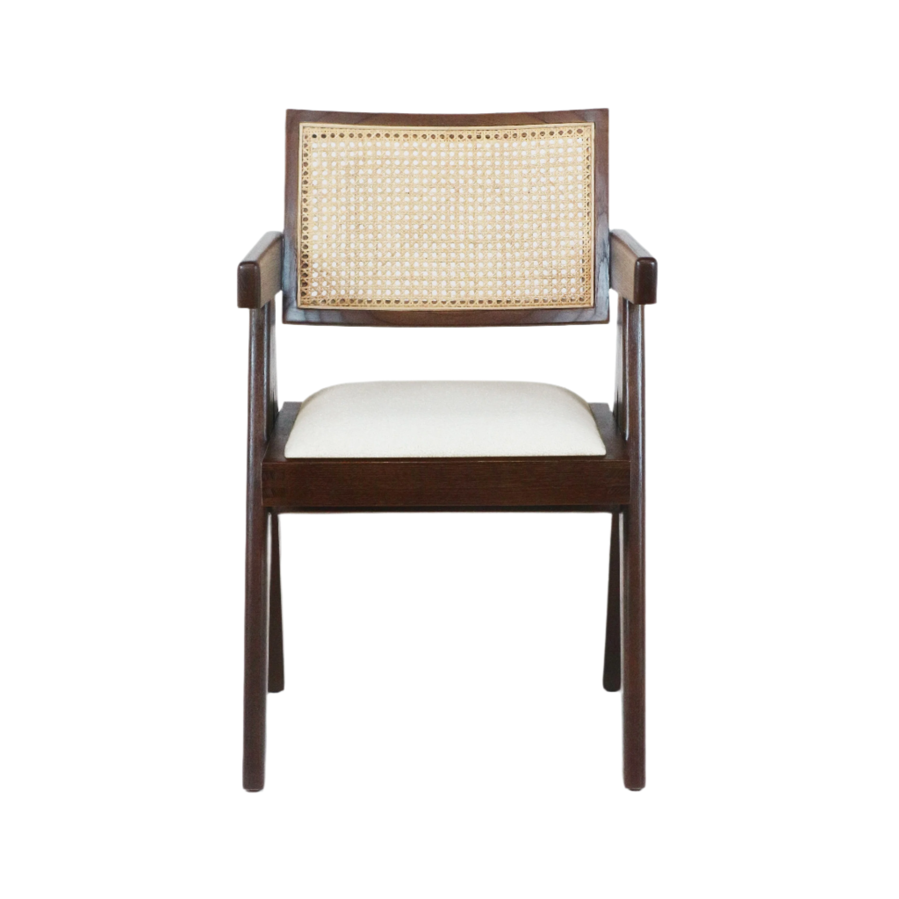Upholstered Jeanneret Dining or Office Chair - INTERIORTONIC