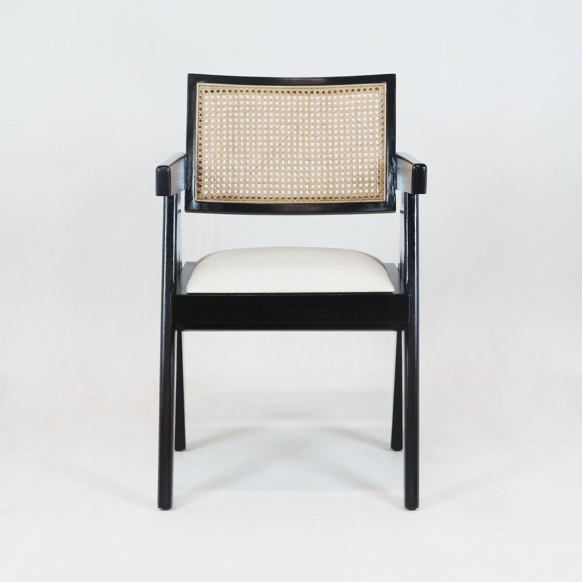 Upholstered Jeanneret Dining or Office Chair - INTERIORTONIC