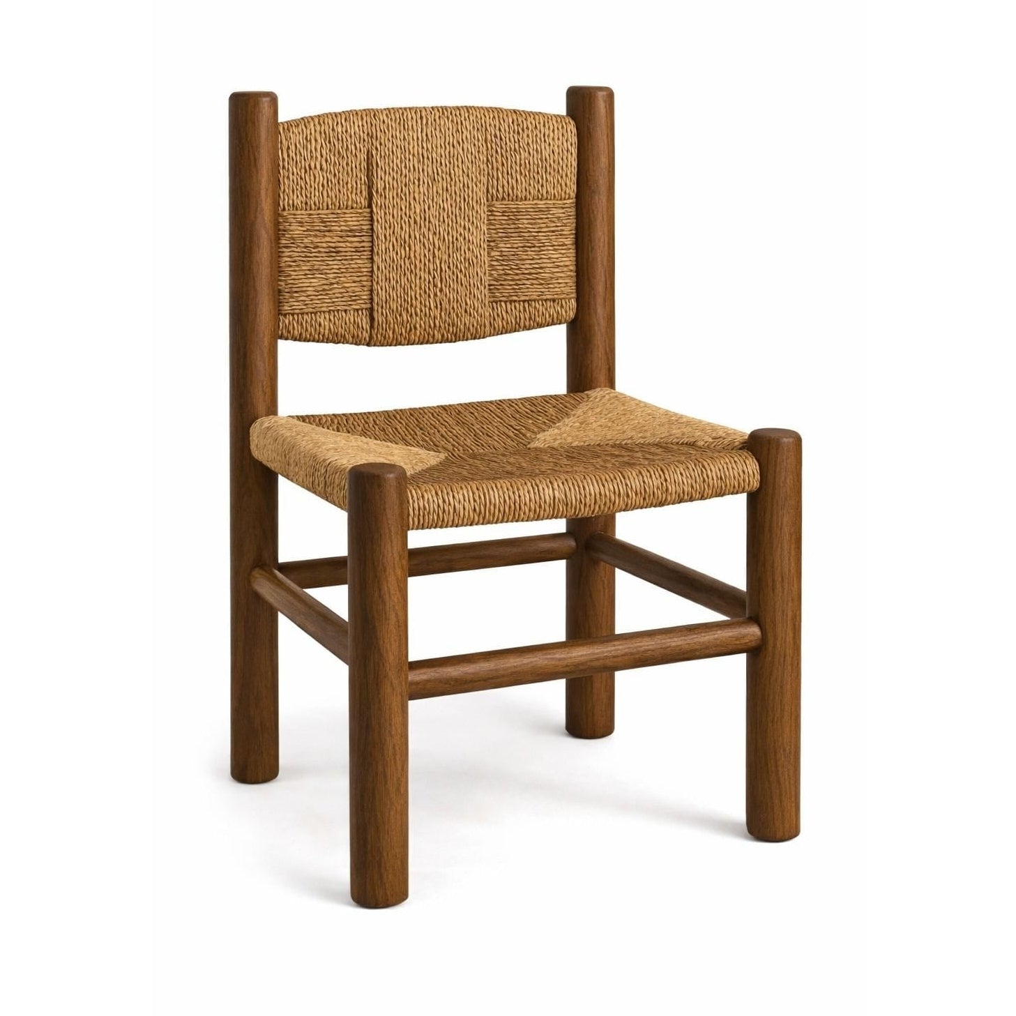The Roadie Rustic Teak Dining Chair