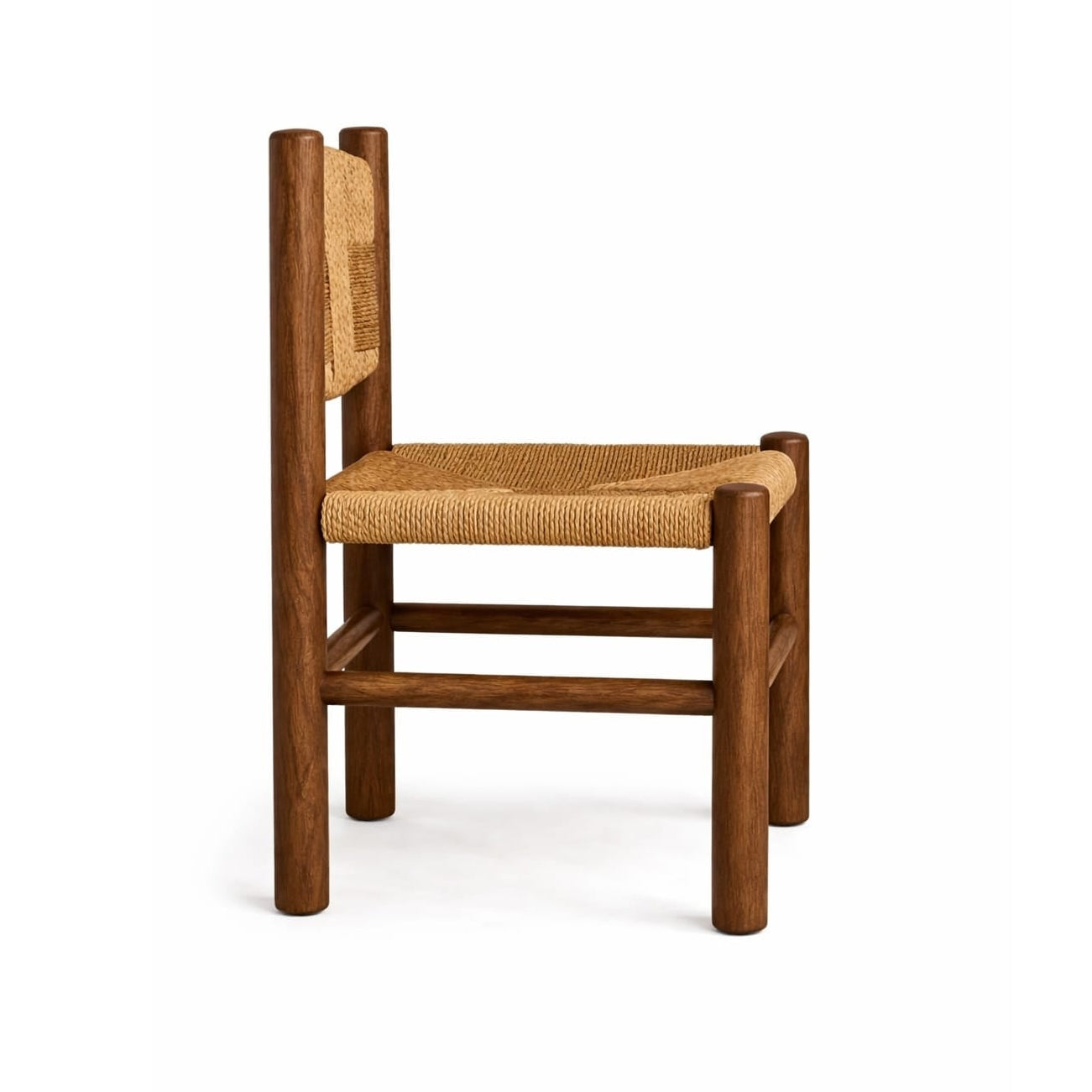 The Roadie Rustic Teak Dining Chair