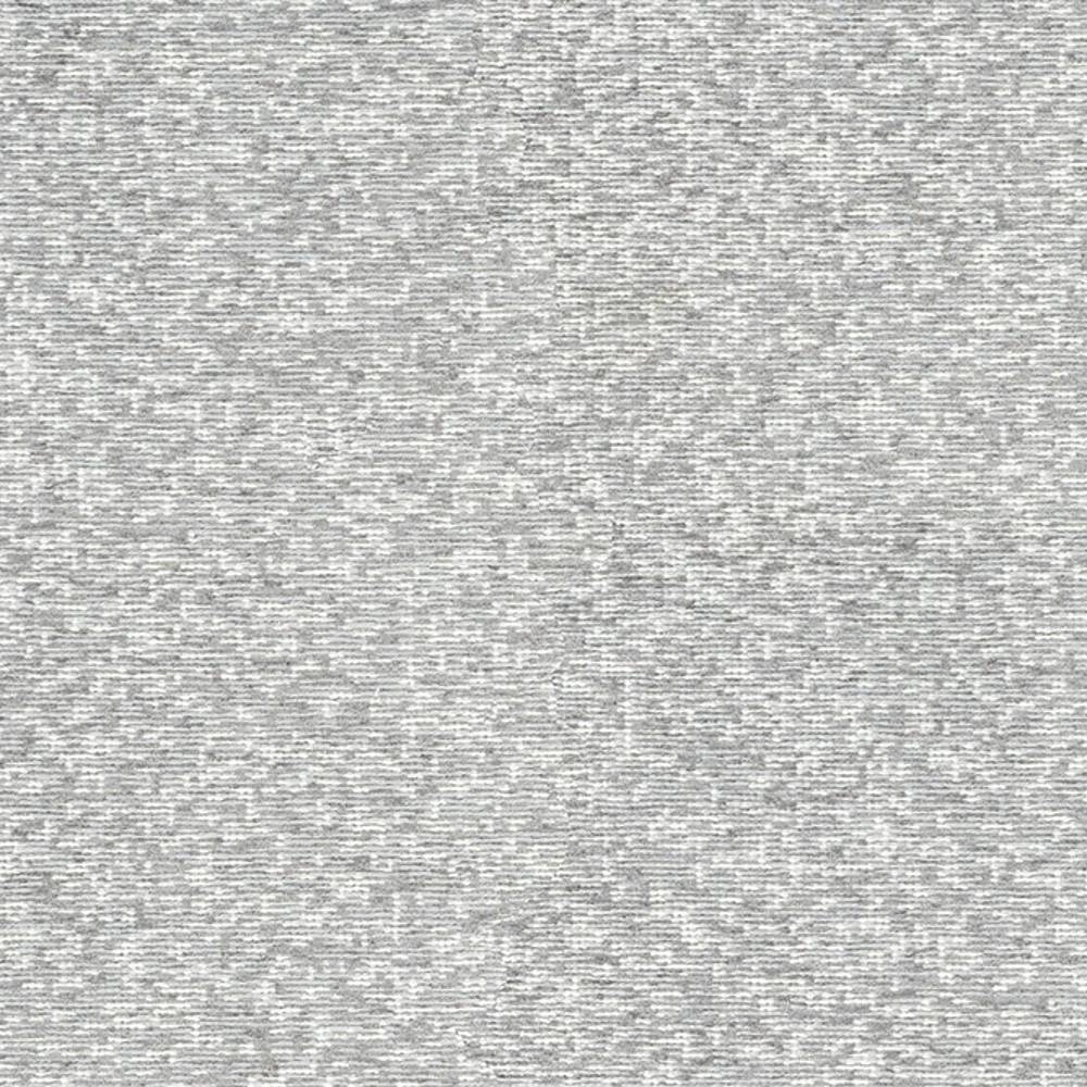 Close-up of neutral cream textured upholstery fabric with subtle horizontal striations in a soft beige-cream tone, woven in a 56% acrylic, 19% polyester and 25% viscose blend.