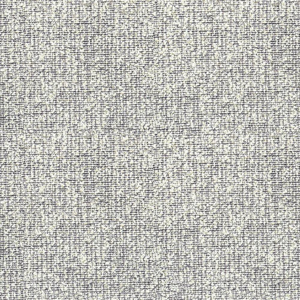 Close-up of cream-beige woven upholstery fabric (100% polyester) showing a textured, tightly woven pattern with subtle gray flecks, ideal for contemporary sofa upholstery.