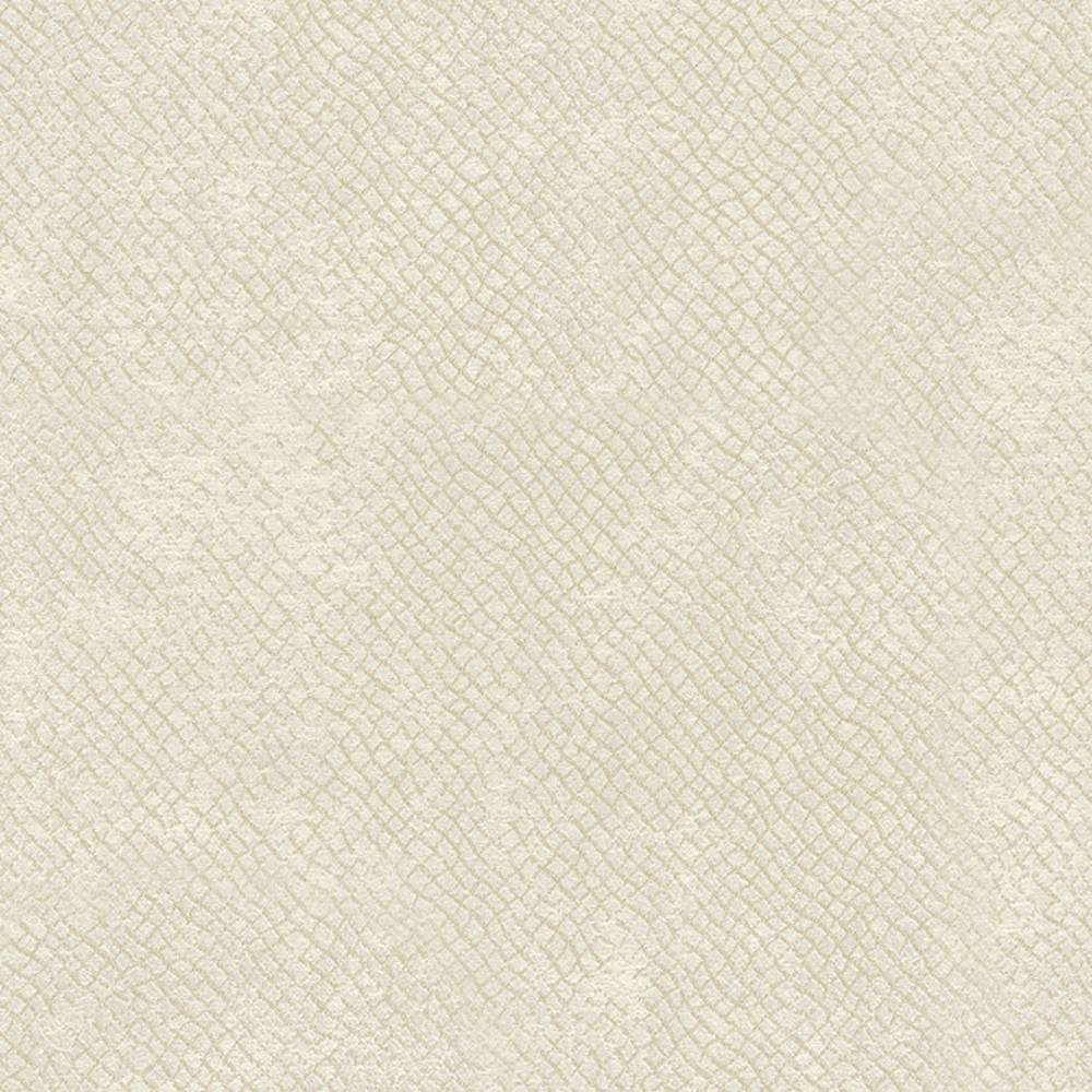 Neutral cream woven curtain fabric swatch showing a subtle diamond-lattice texture with soft raised nap; 70% polyester, 30% cotton, contemporary indoor upholstery fabric.