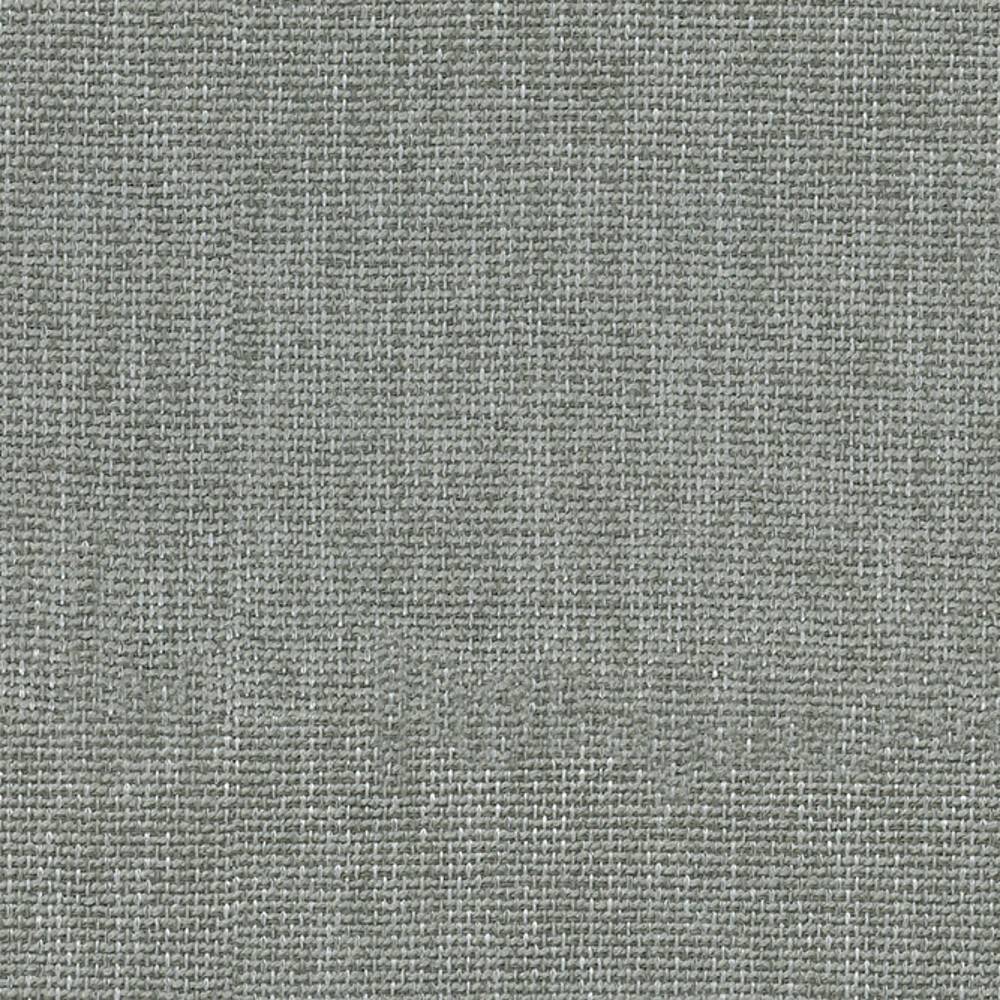 Close-up of neutral gray-beige woven upholstery fabric in 100% polyester showing a tight basketweave texture, ideal for sofas and indoor furniture.