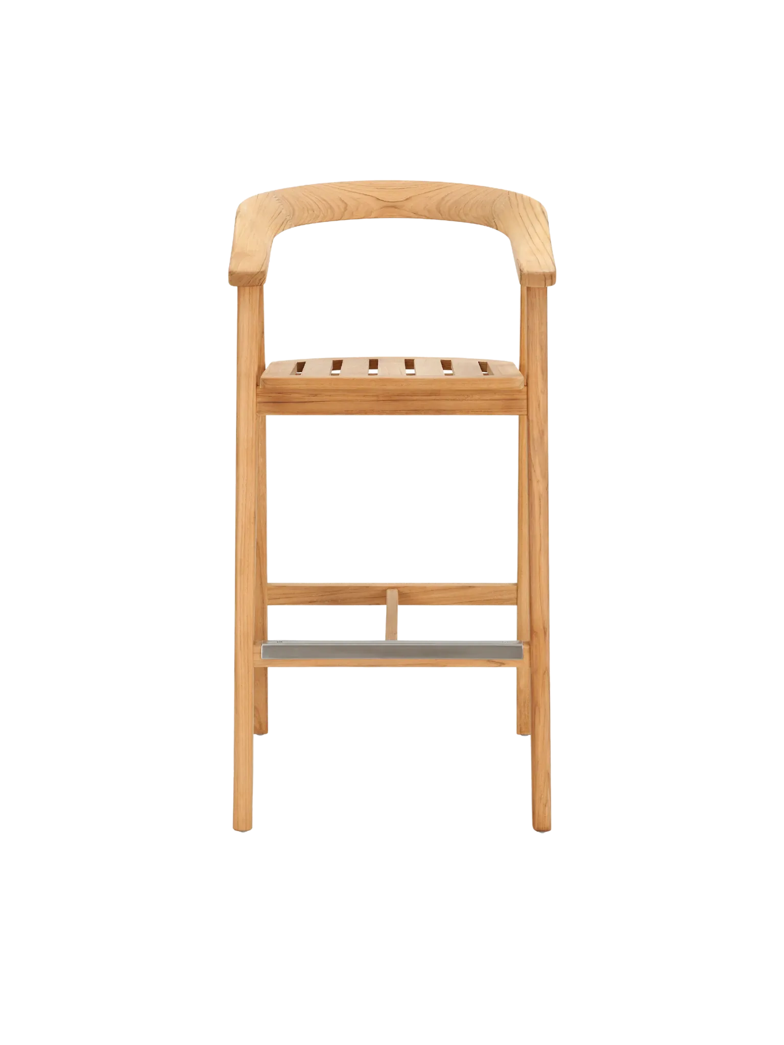 Georges Teak Outdoor Bar Stool