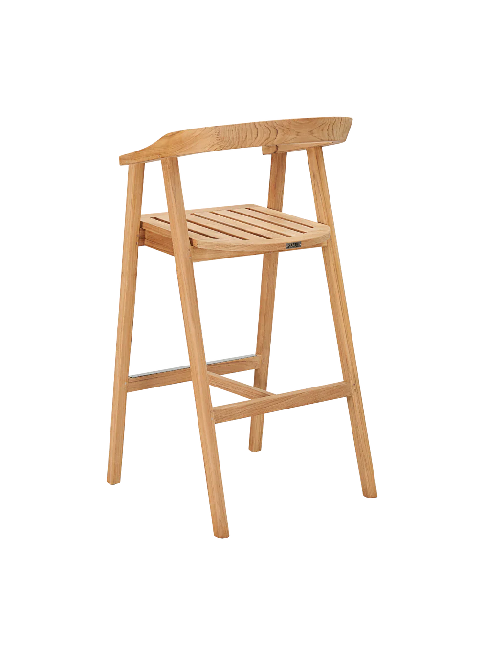 Georges Teak Outdoor Bar Stool