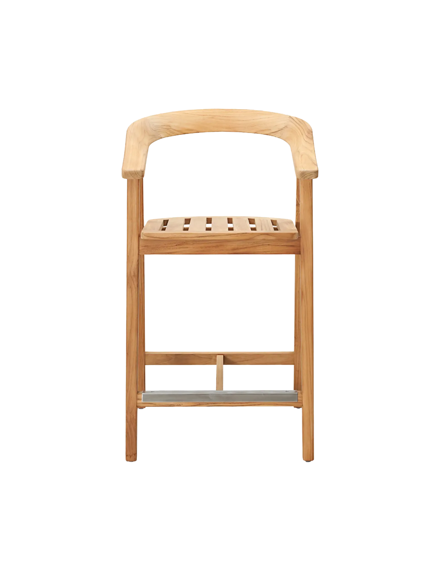 Georges Teak Outdoor Bar Stool