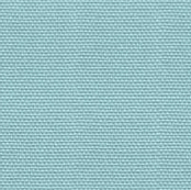 Close-up of light aqua woven fabric upholstery showing a tight basketweave texture, ideal for a coastal-contemporary outdoor sofa.
