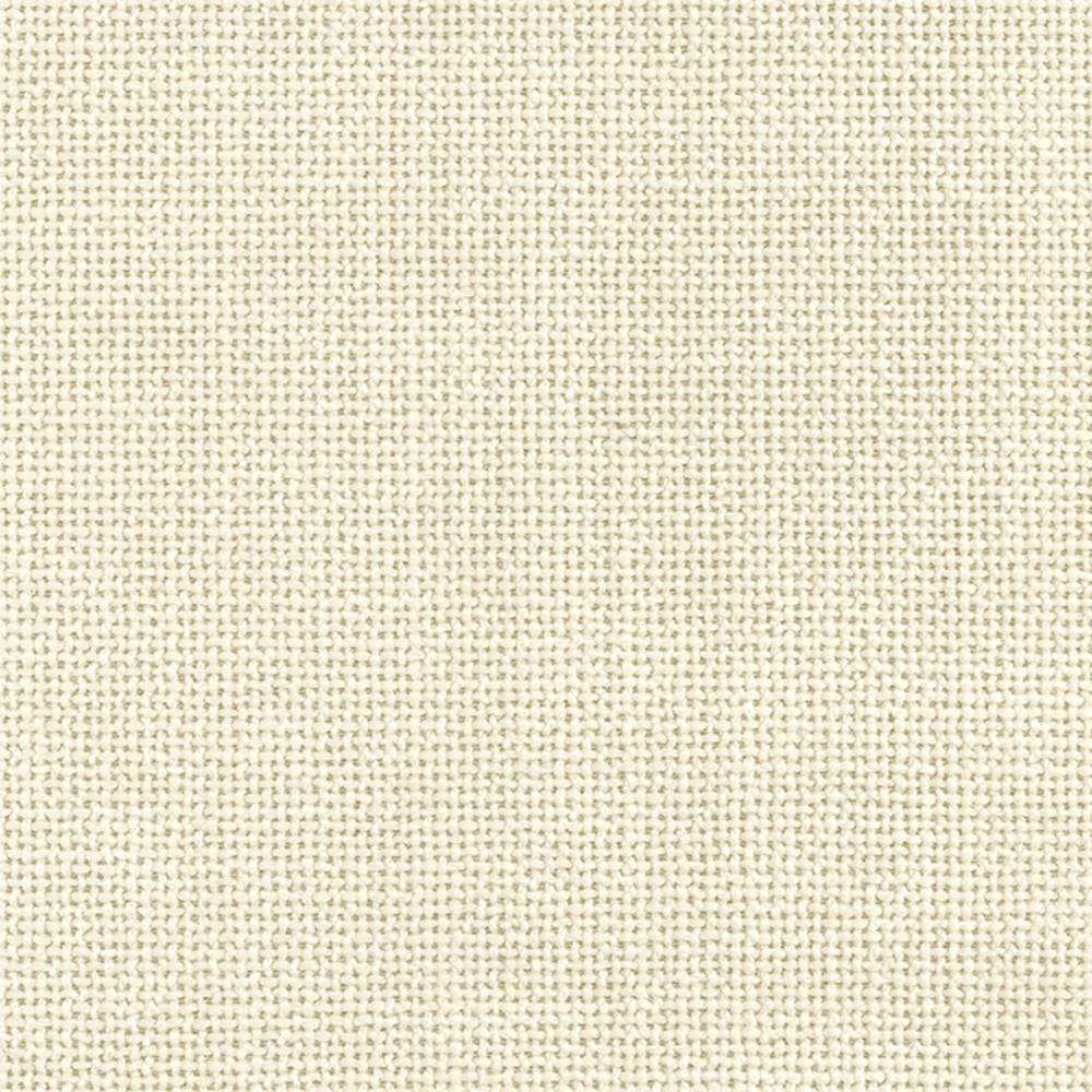 Close-up of a neutral beige woven upholstery fabric showing a tight plain-weave texture; 12% linen, 40% acrylic, 48% polyester blend intended for sofa upholstery.