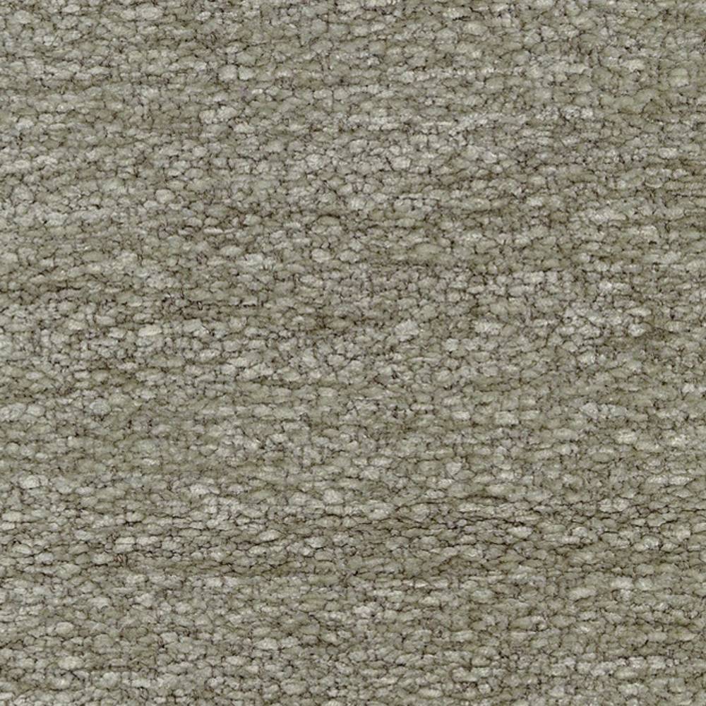 Close-up of cream boucle upholstery fabric showing tight looped texture and subtle beige-gray variation; 87% polyester, 6% linen, 7% rayon blend, heavy-duty for sofas.