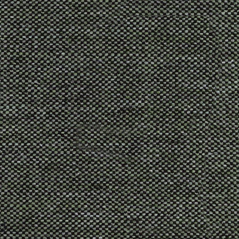 Close-up of beige woven upholstery fabric displaying a tight two-tone basket-weave texture with subtle speckling; 5% wool, 10% linen, 36% acrylic and 49% triacetate blend for modern sofa upholstery.