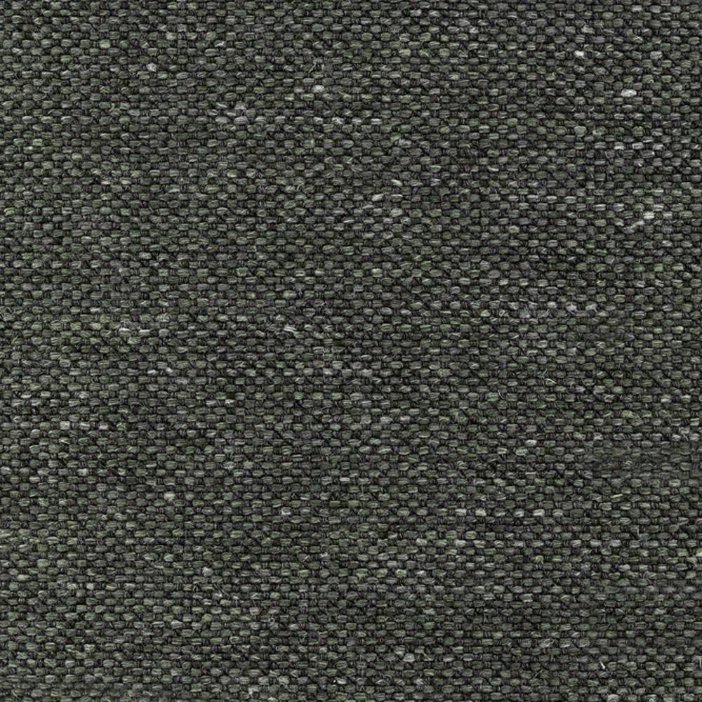 Close-up of a modern beige woven upholstery fabric for sofas, showing a coarse textured basket weave in a wool, linen, acrylic and triacetate blend.