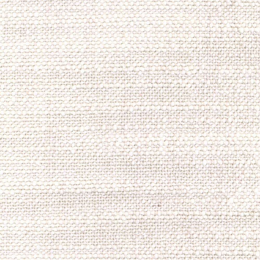 Close-up of cream contemporary upholstery fabric showing a tight, looped woven texture; composition 15% linen, 25% rayon, 20% acrylic and 40% triacetate, suitable for sofa upholstery.