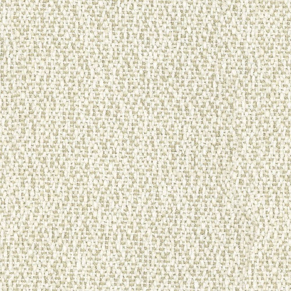 Close-up of light beige woven upholstery fabric showing a textured basketweave; 35% viscose and 65% polyester, ideal for durable sofa upholstery.