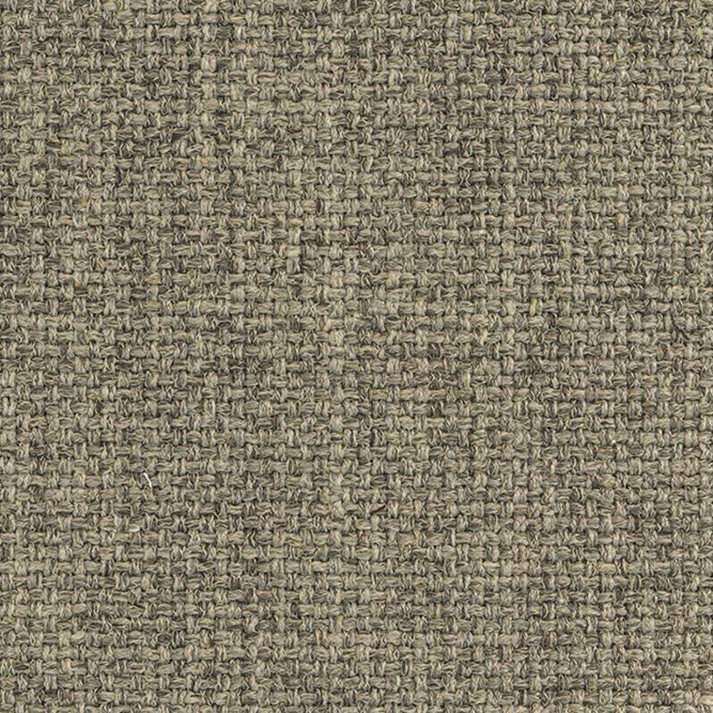 Close-up of beige woven upholstery fabric showing a coarse basketweave texture; 13% linen, 45% acrylic and 42% polyester blend suitable for heavy-duty sofa upholstery.