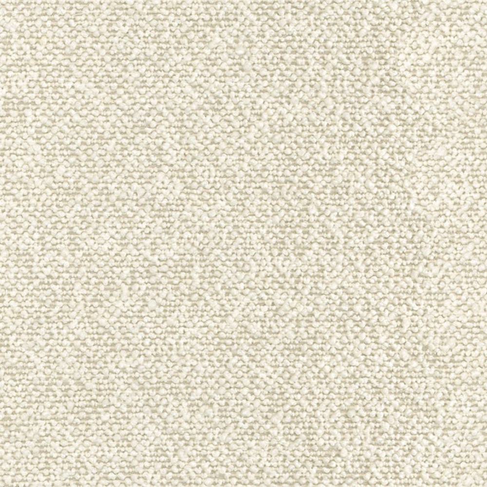 Close-up of cream wool-acrylic-polyester blend upholstery fabric showing a soft, nubby bouclé texture suitable for contemporary and modern sofas.