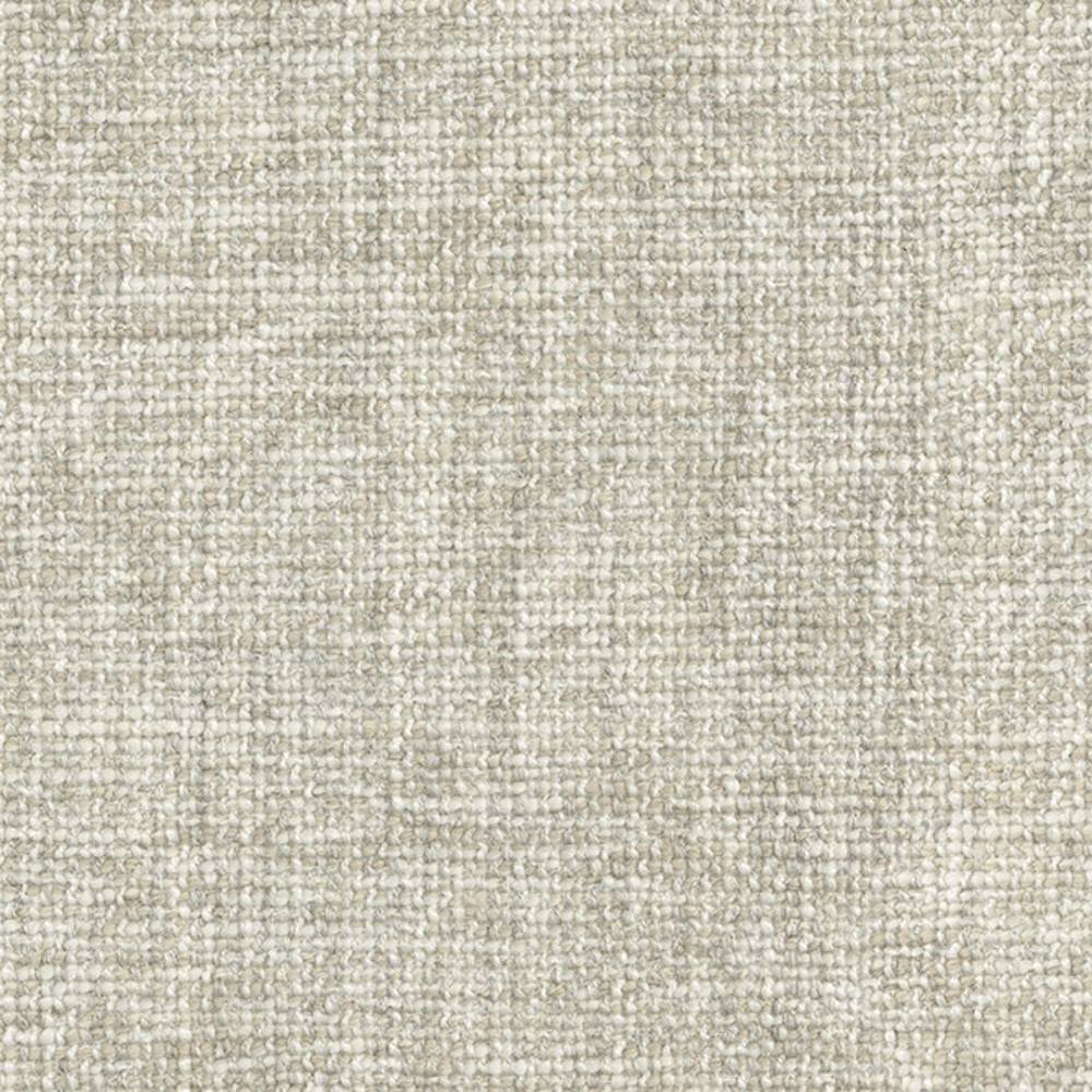 Close-up of cream-beige woven upholstery fabric showing tight, subtle looped texture; 18% wool, 57% acrylic, 24% polyester blend ideal for contemporary sofas.