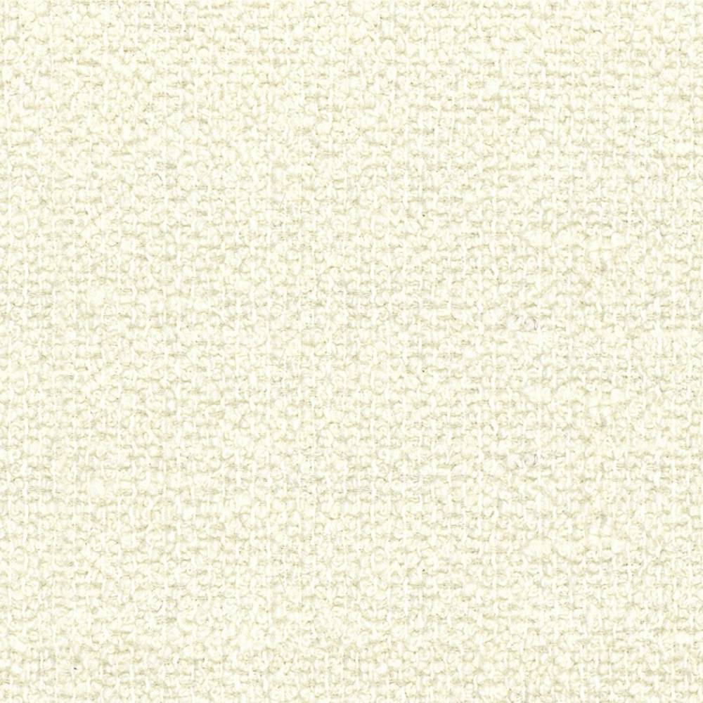 Close-up of neutral beige wool-acrylic-triacetate blend upholstery fabric showing a tight, looped woven texture, ideal for contemporary and modern sofas.