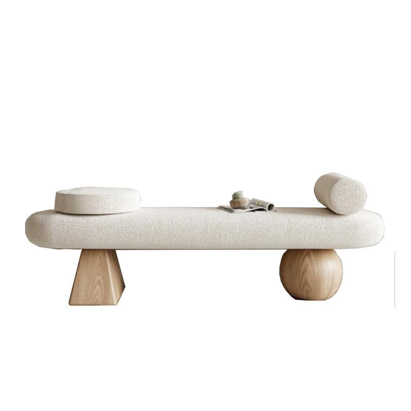Tiamo Boucle End of Bed Bench Seat - INTERIORTONIC