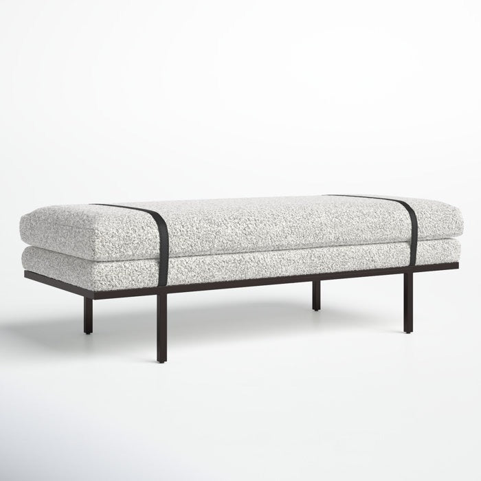 Banquette de bout de lit Salisbury Boucle