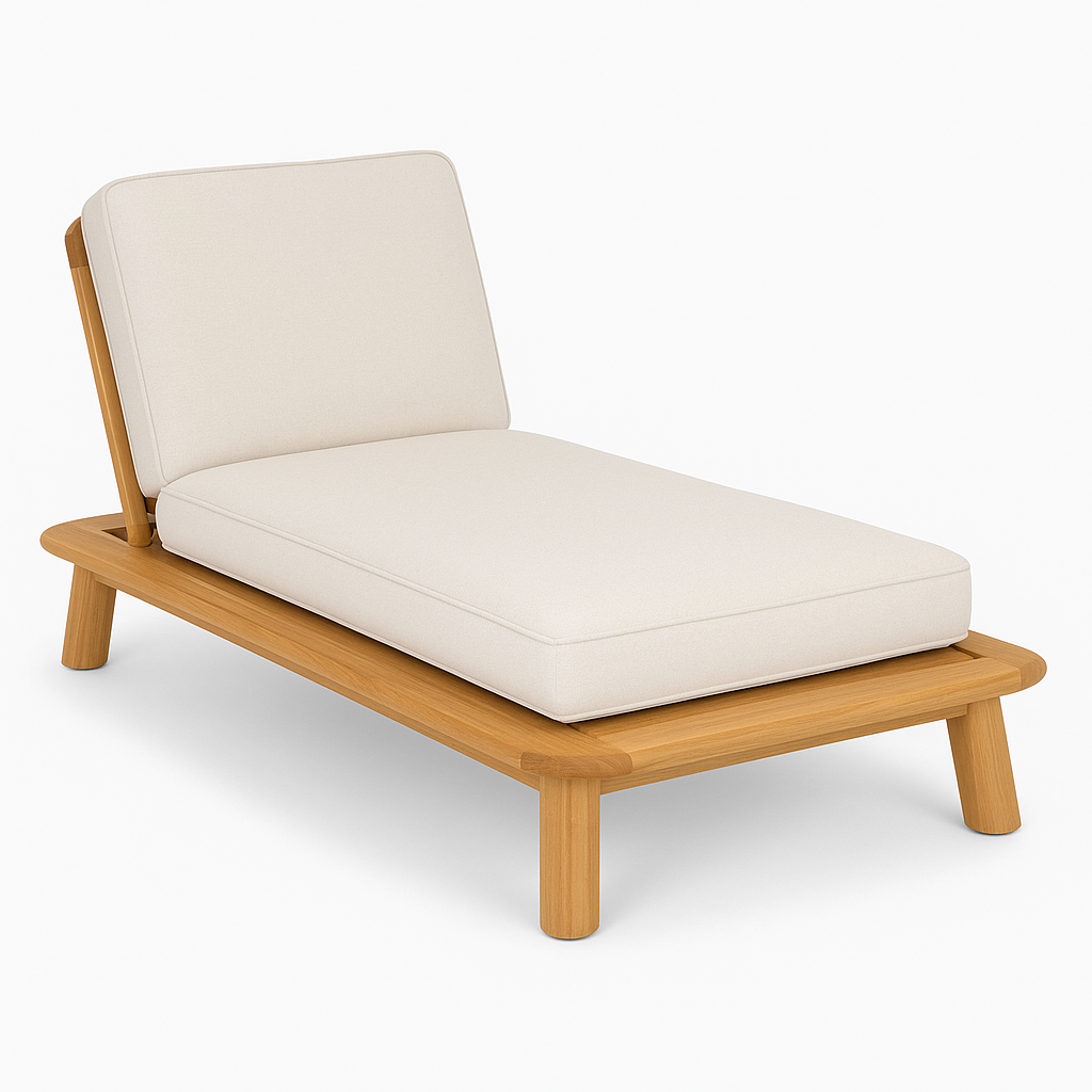 Limos FSC Teak Sun Lounger