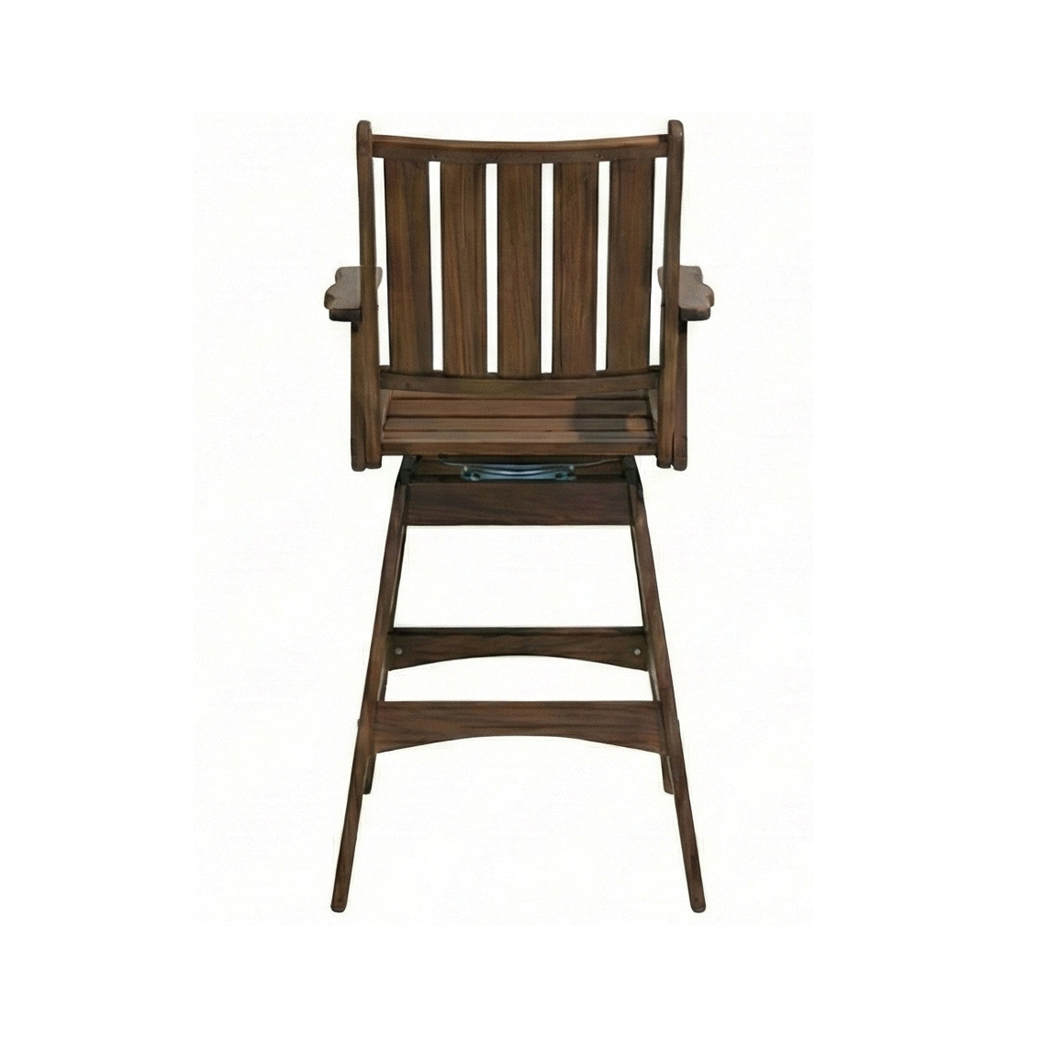 Gilles Teak Outdoor Bar Stool