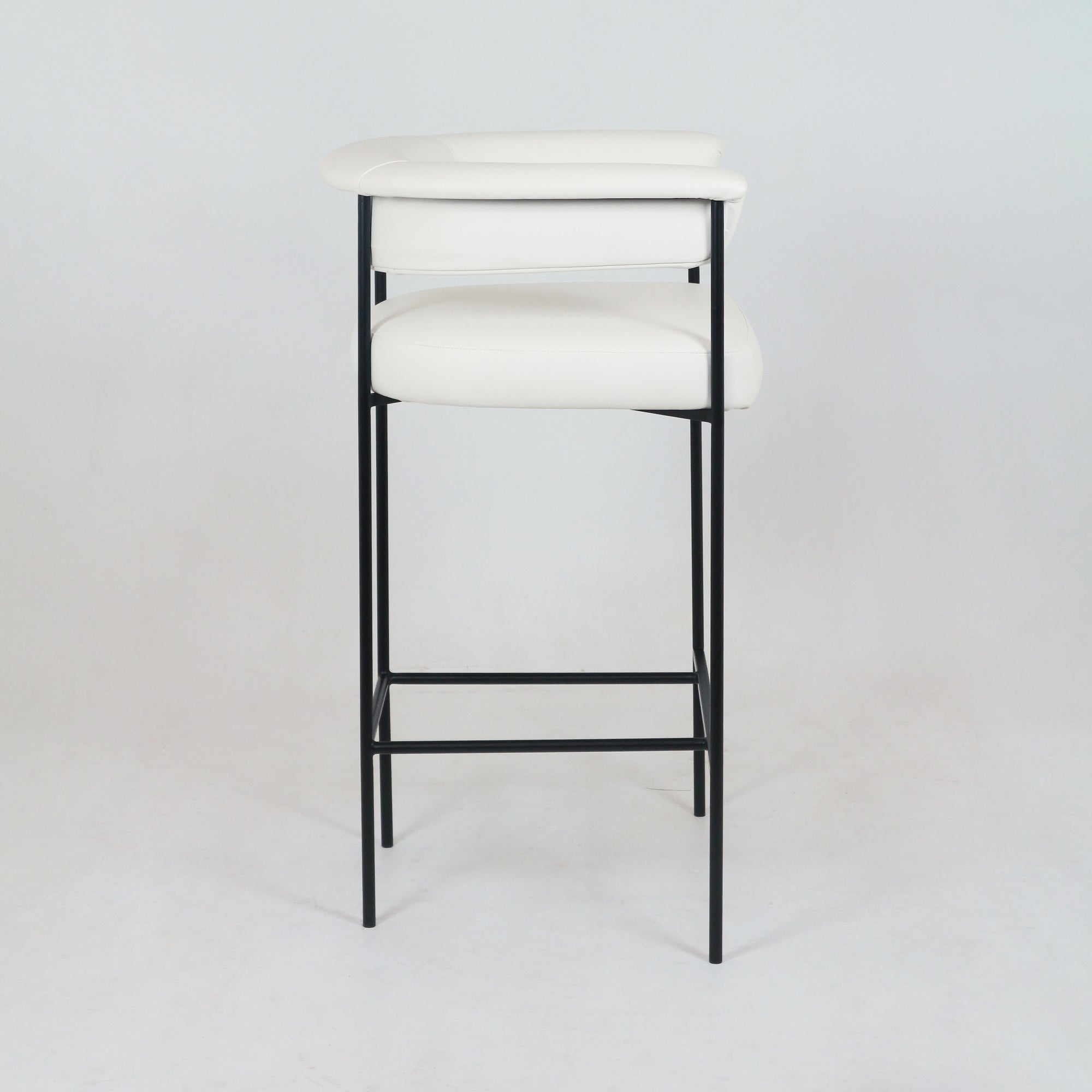 Mikra Counter & Bar Stool with Leather