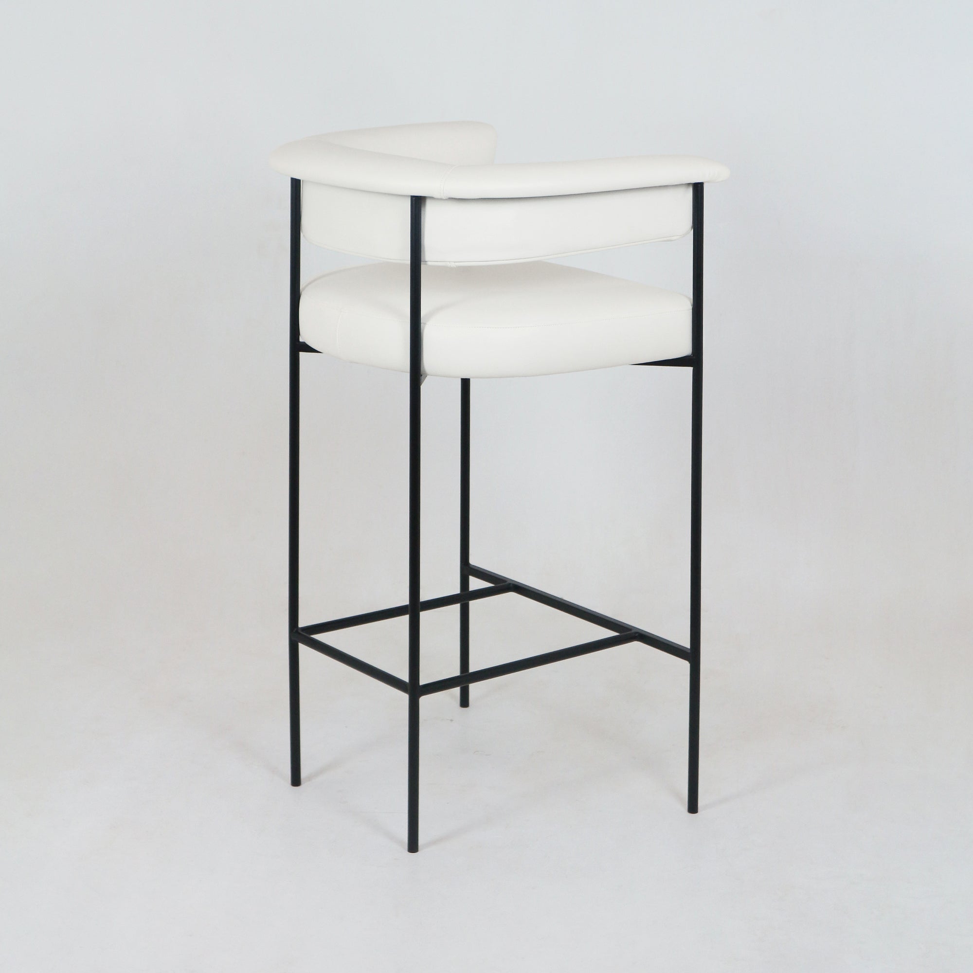 Mikra Counter & Bar Stool with Leather