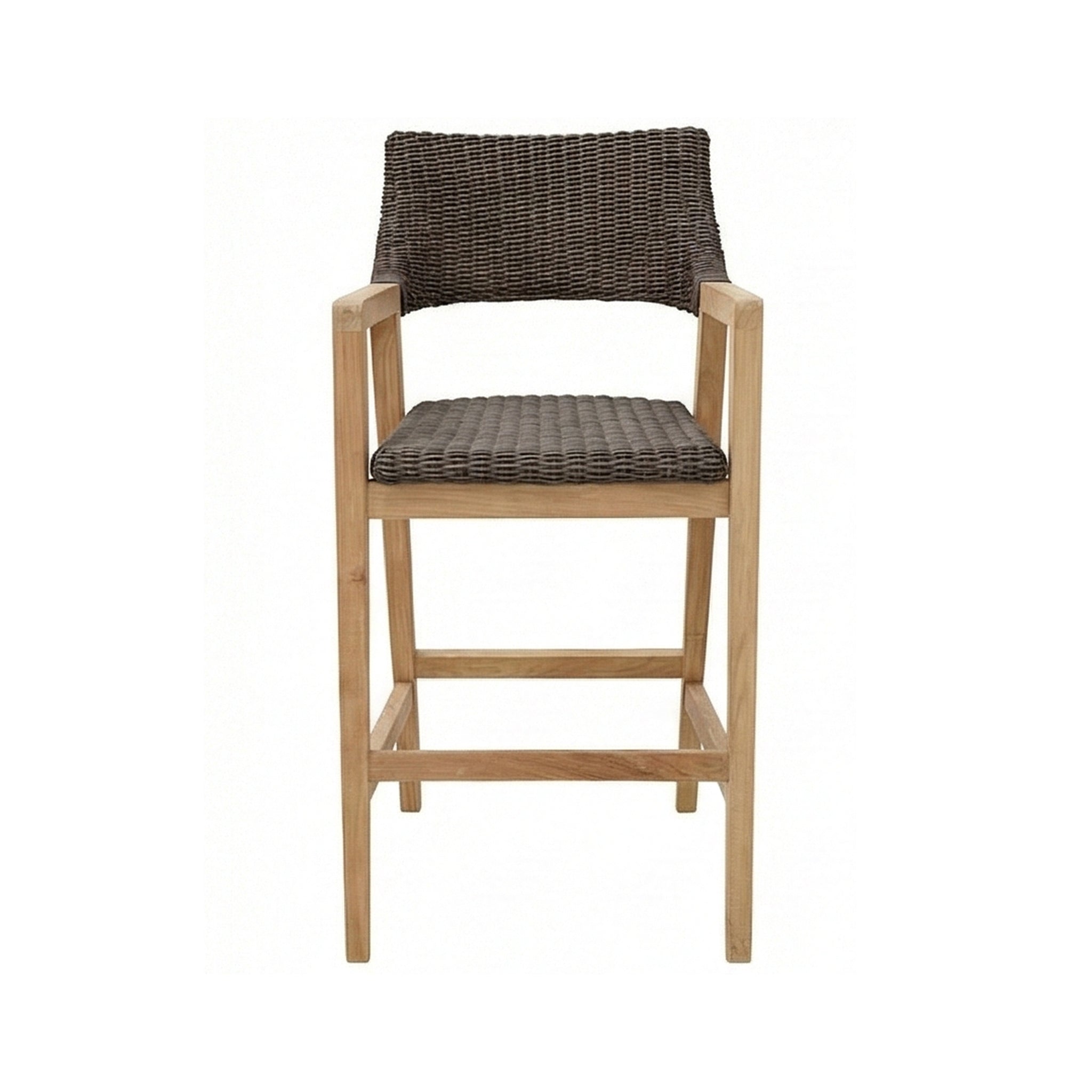 Isidore Teak Outdoor Bar Stool