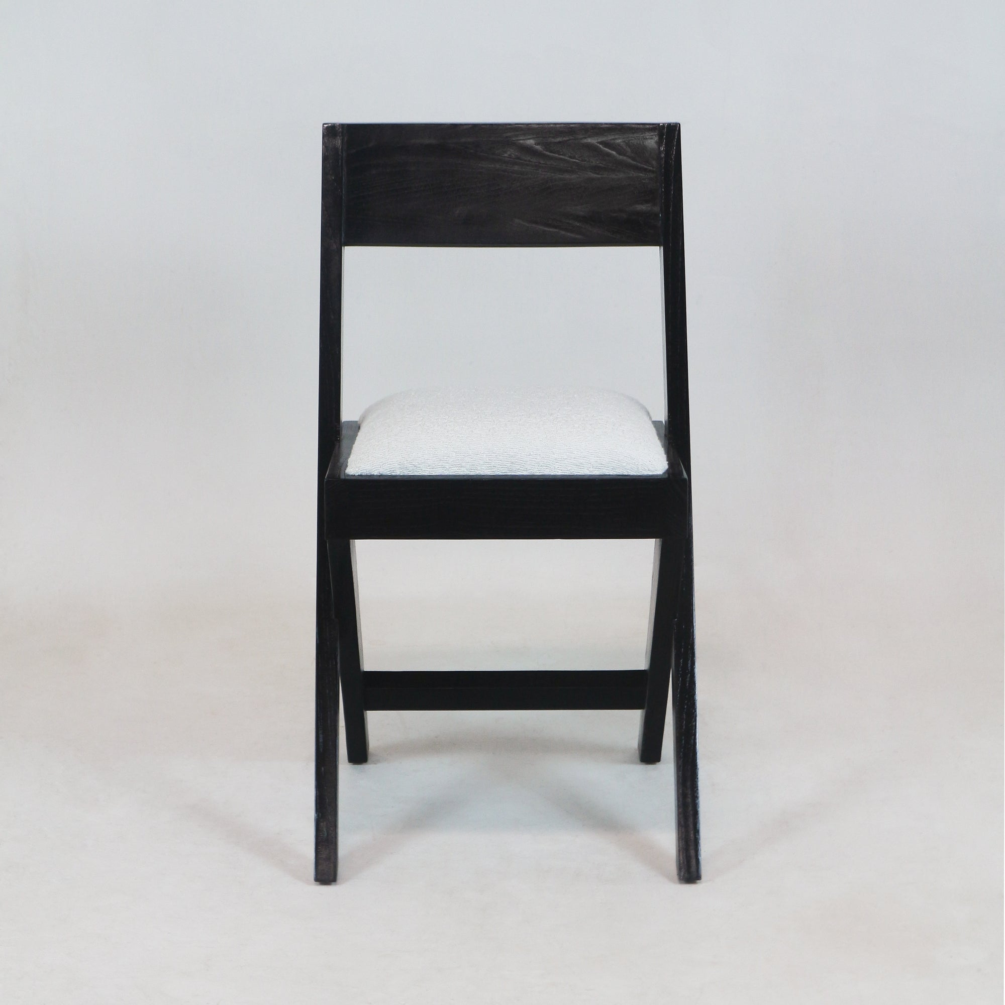 Jeanneret Side Chair with Upholstered Cushion