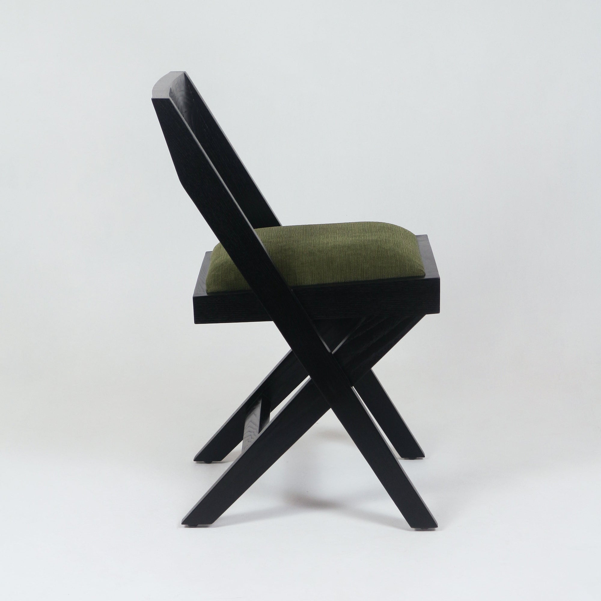 Solid Ash Jeanneret Inspired Library / Dining Chair - INTERIORTONIC