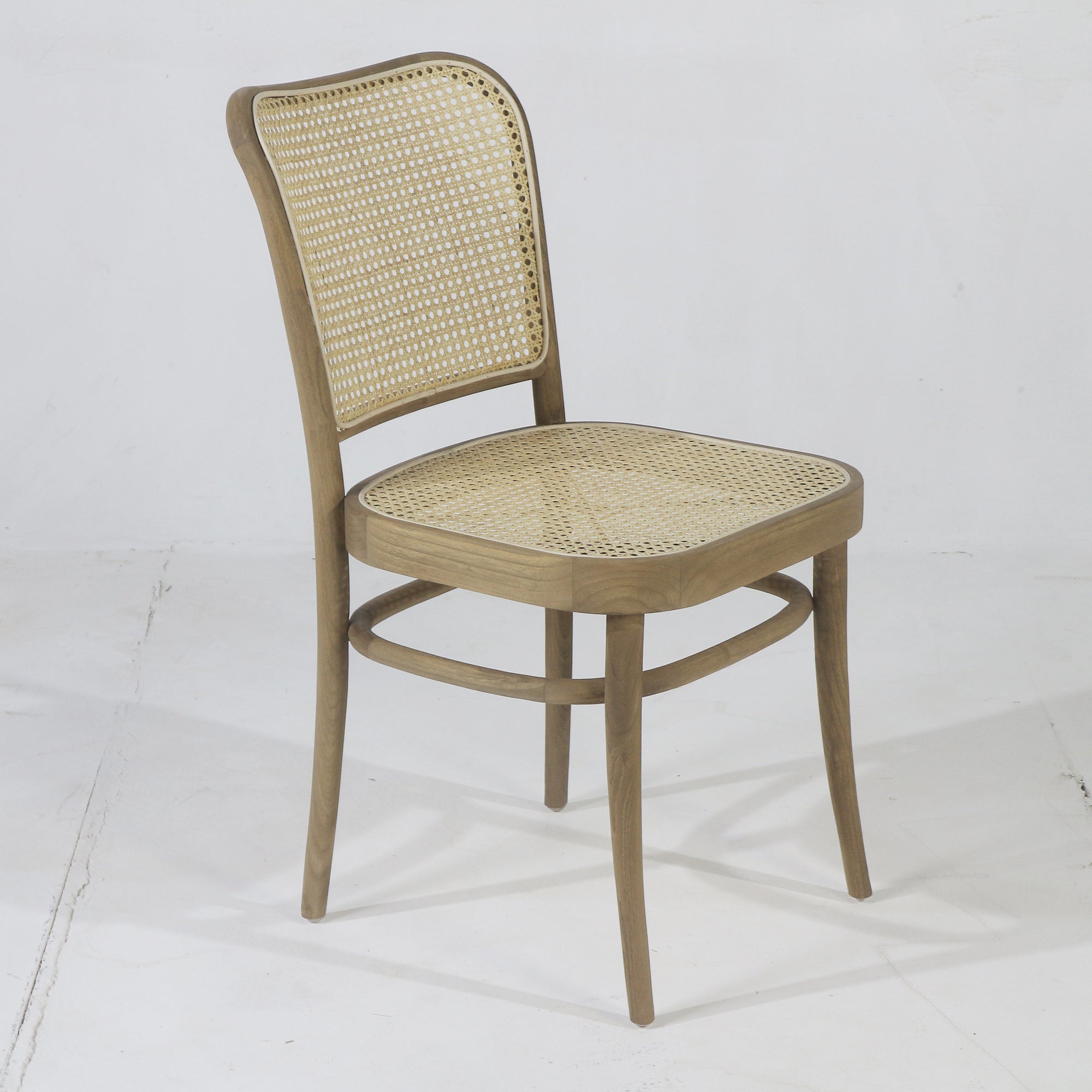 Solvang Oak Dining Chair with Cane Seat - INTERIORTONIC
