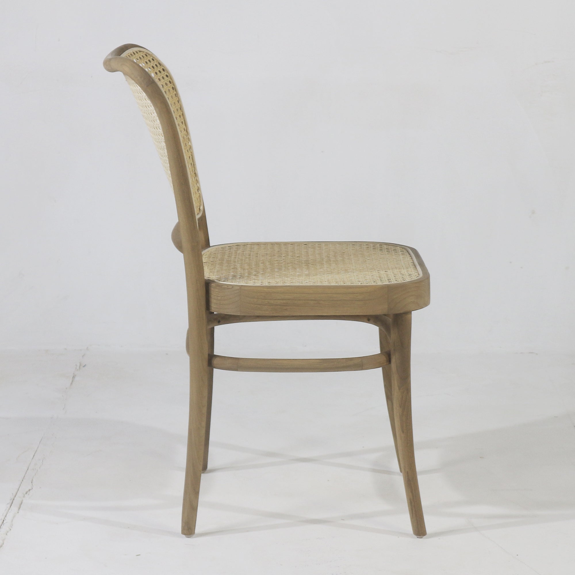 Solvang Oak Dining Chair with Cane Seat - INTERIORTONIC