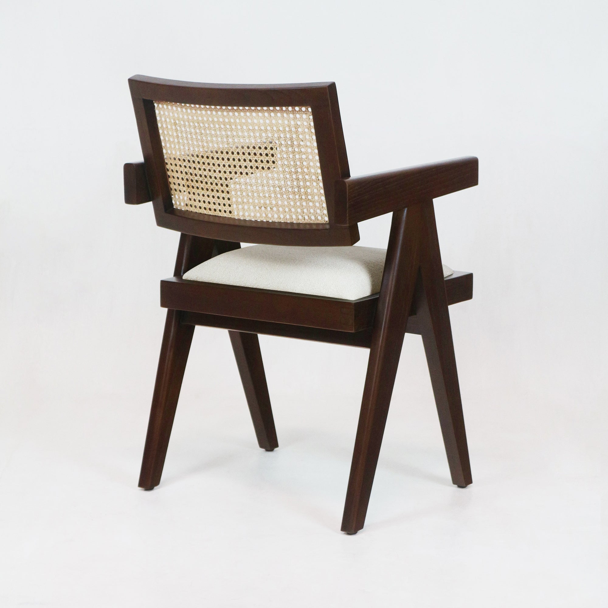 Upholstered Jeanneret Dining or Office Chair