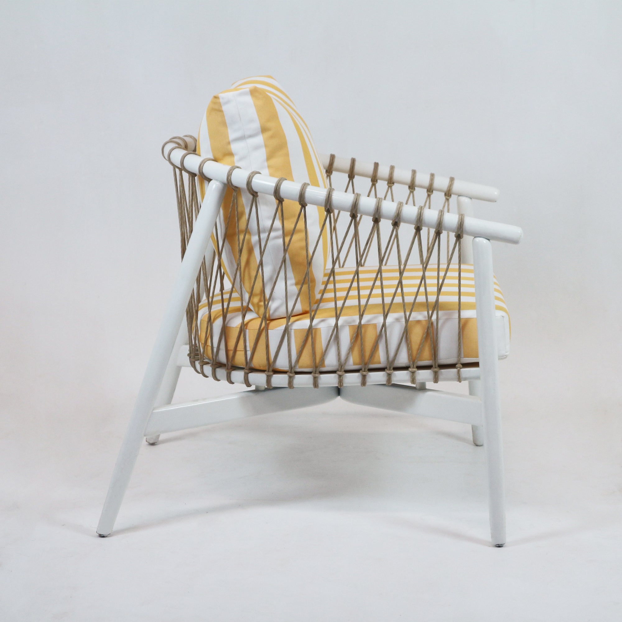 Mevcali Lounge Chair with Summer Stripe Upholstery