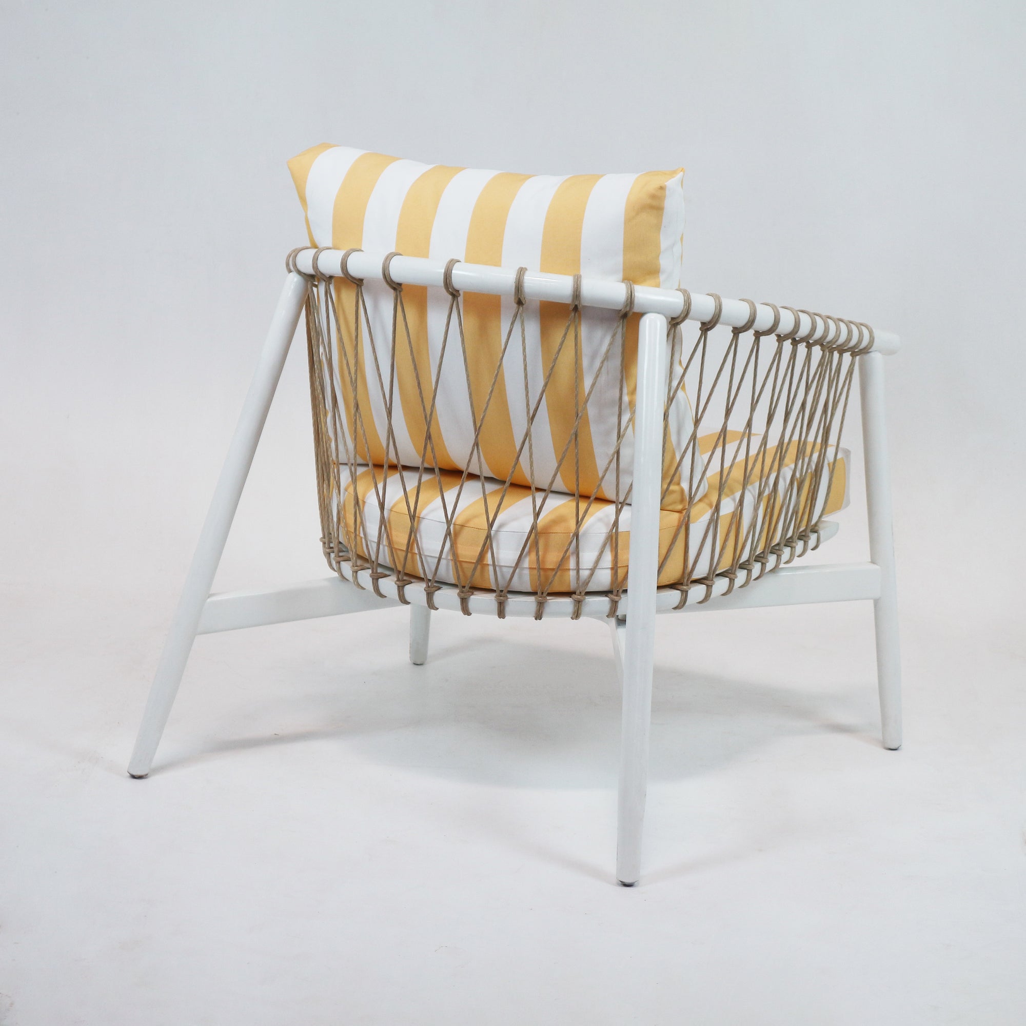 Mevcali Lounge Chair with Summer Stripe Upholstery