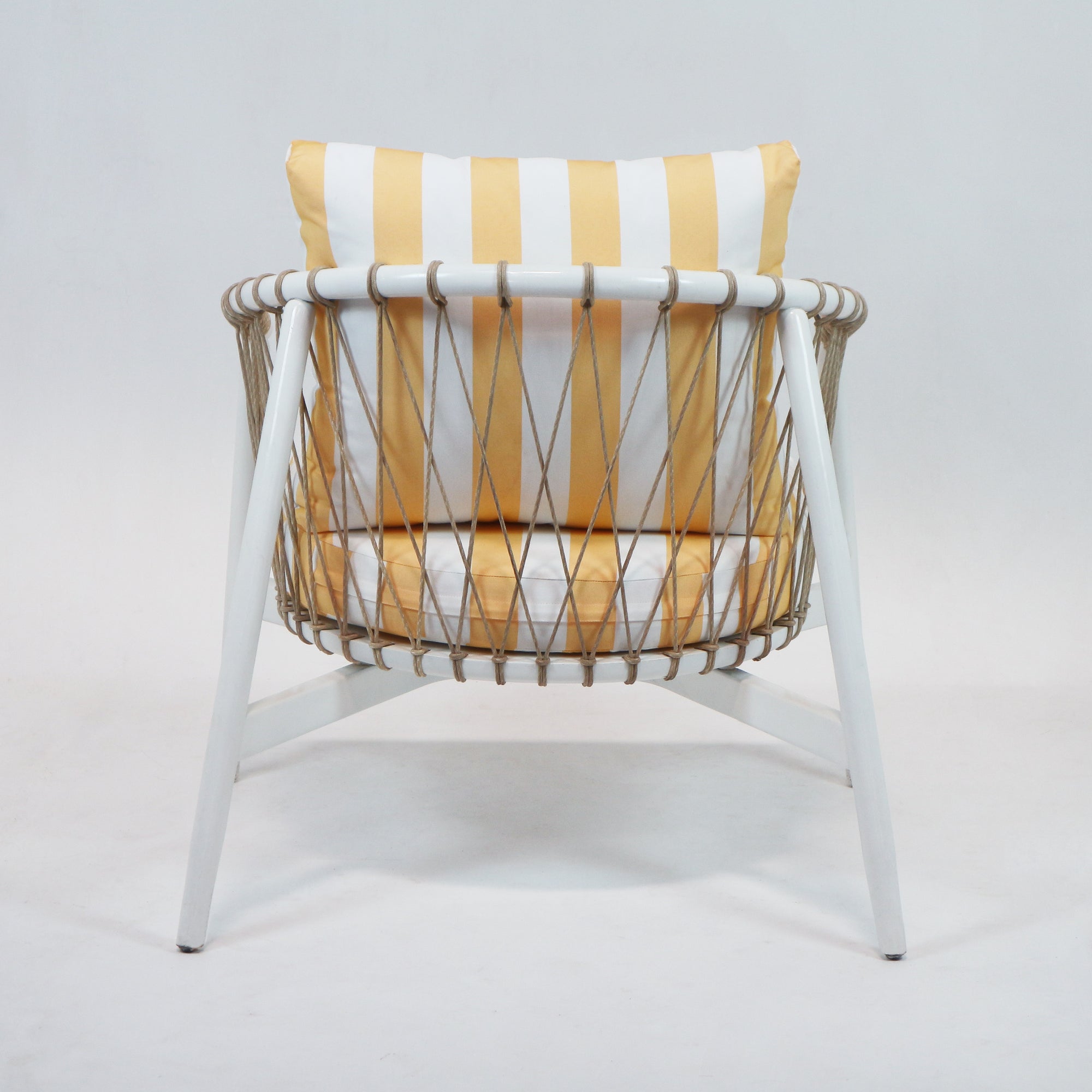 Mevcali Lounge Chair with Summer Stripe Upholstery