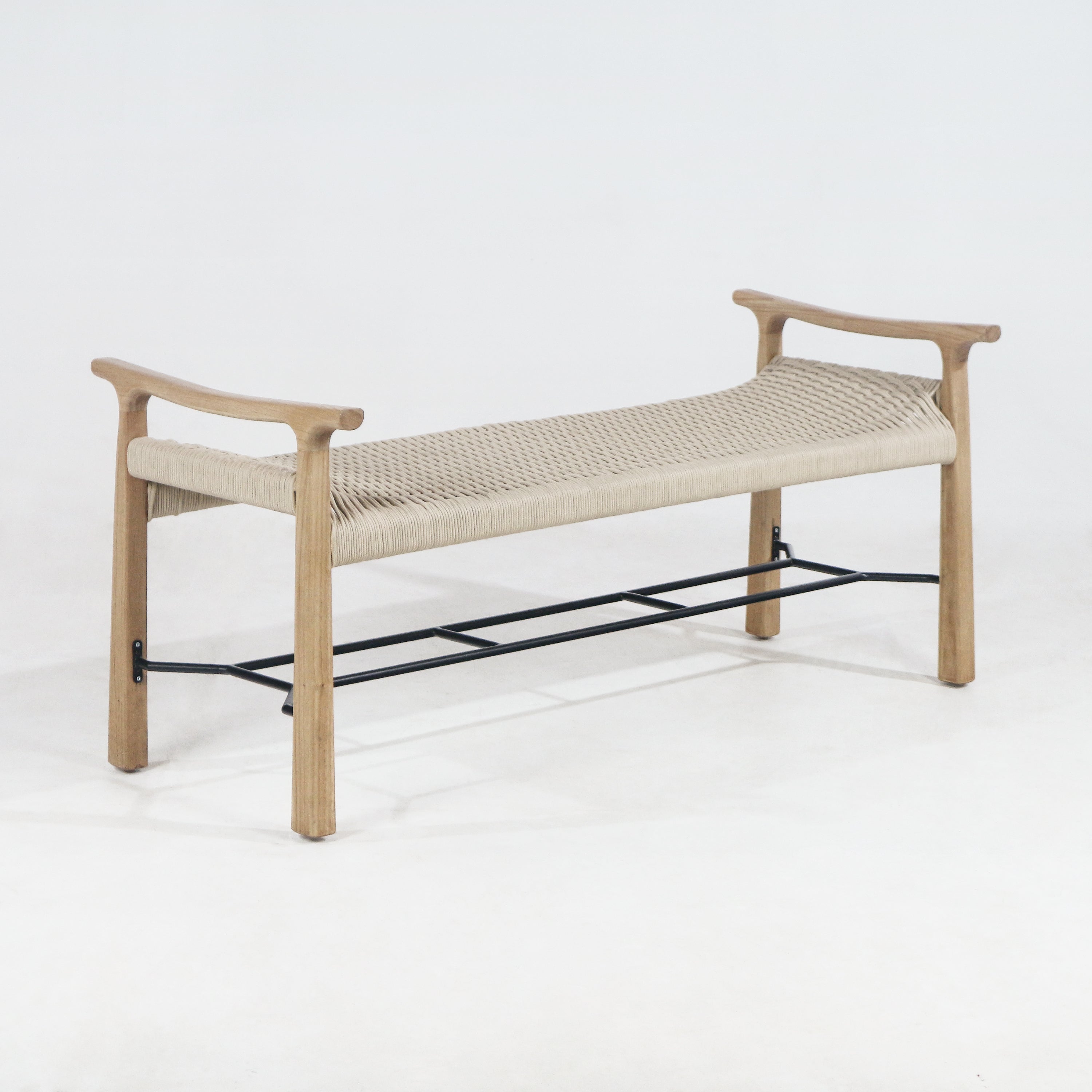 Tiamo Boucle End of Bed Bench Seat - INTERIORTONIC