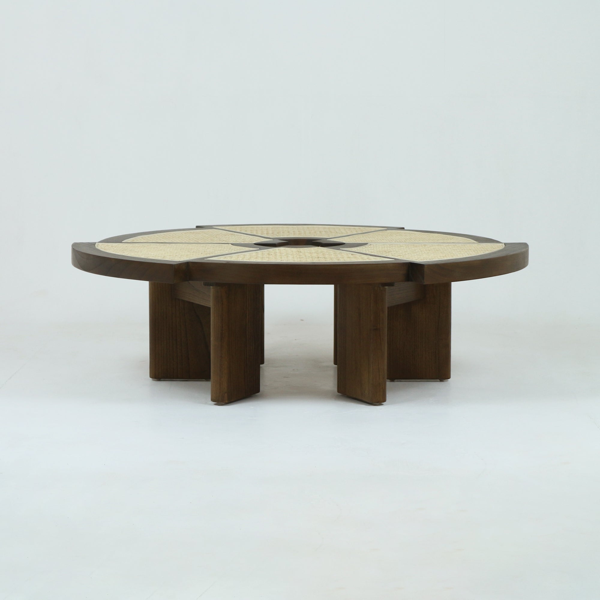 Wood & Cane Rio Coffee Table Grande