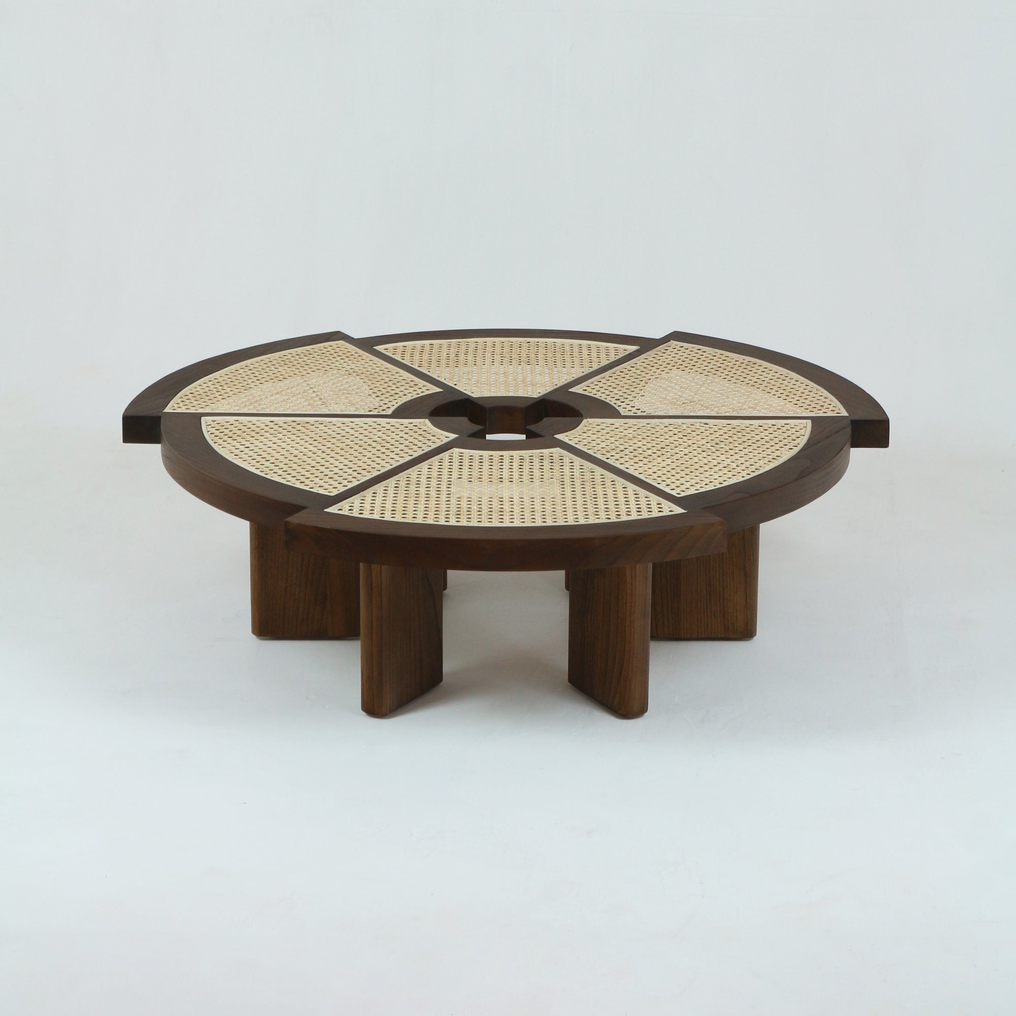 Wood & Cane Rio Coffee Table Grande