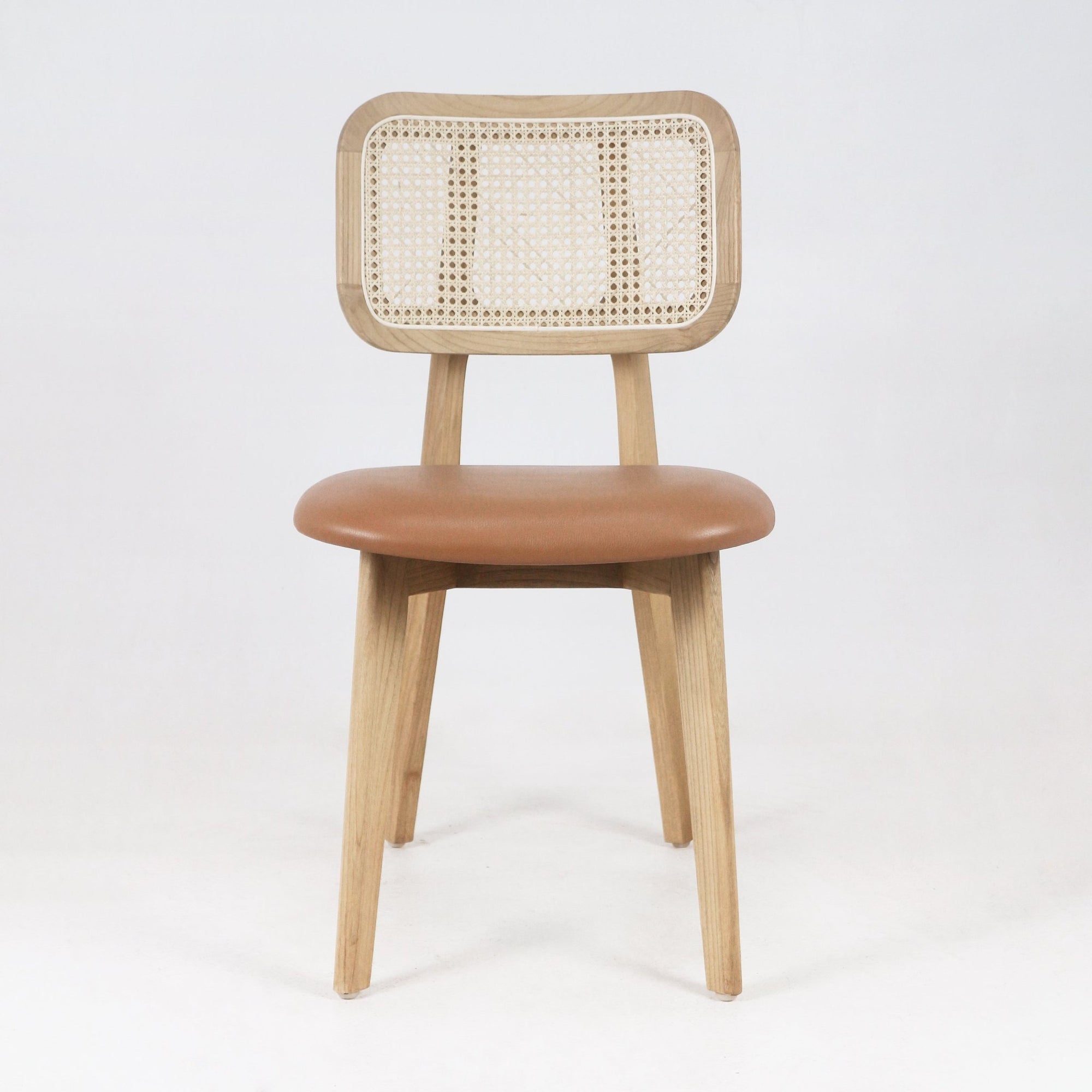 Abode Leather Dining Chair - INTERIORTONIC