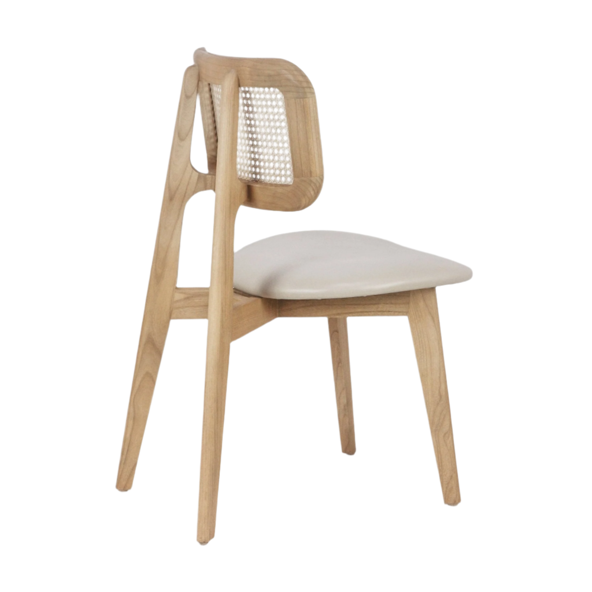 Abode Leather Dining Chair - INTERIORTONIC