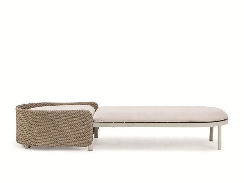 Bardo Sun Lounger with Sunbrella - INTERIORTONIC