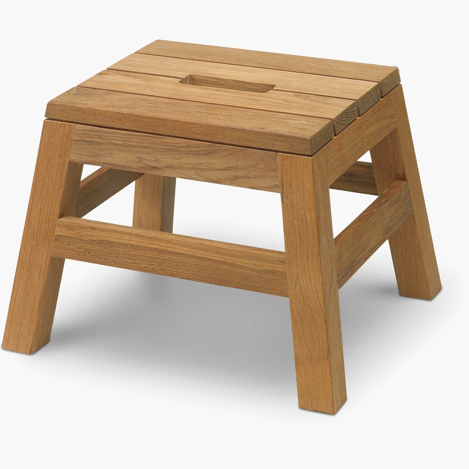 Berwick Teak Shower Stool - INTERIORTONIC