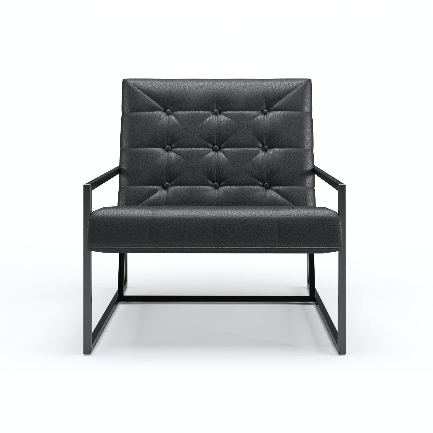 Copenhagen Leather Loft Chair - INTERIORTONIC