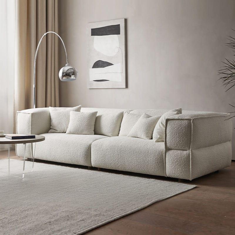 Corellia Boucle Sectional Sofa - INTERIORTONIC