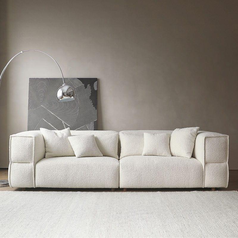 Corellia Boucle Sectional Sofa - INTERIORTONIC