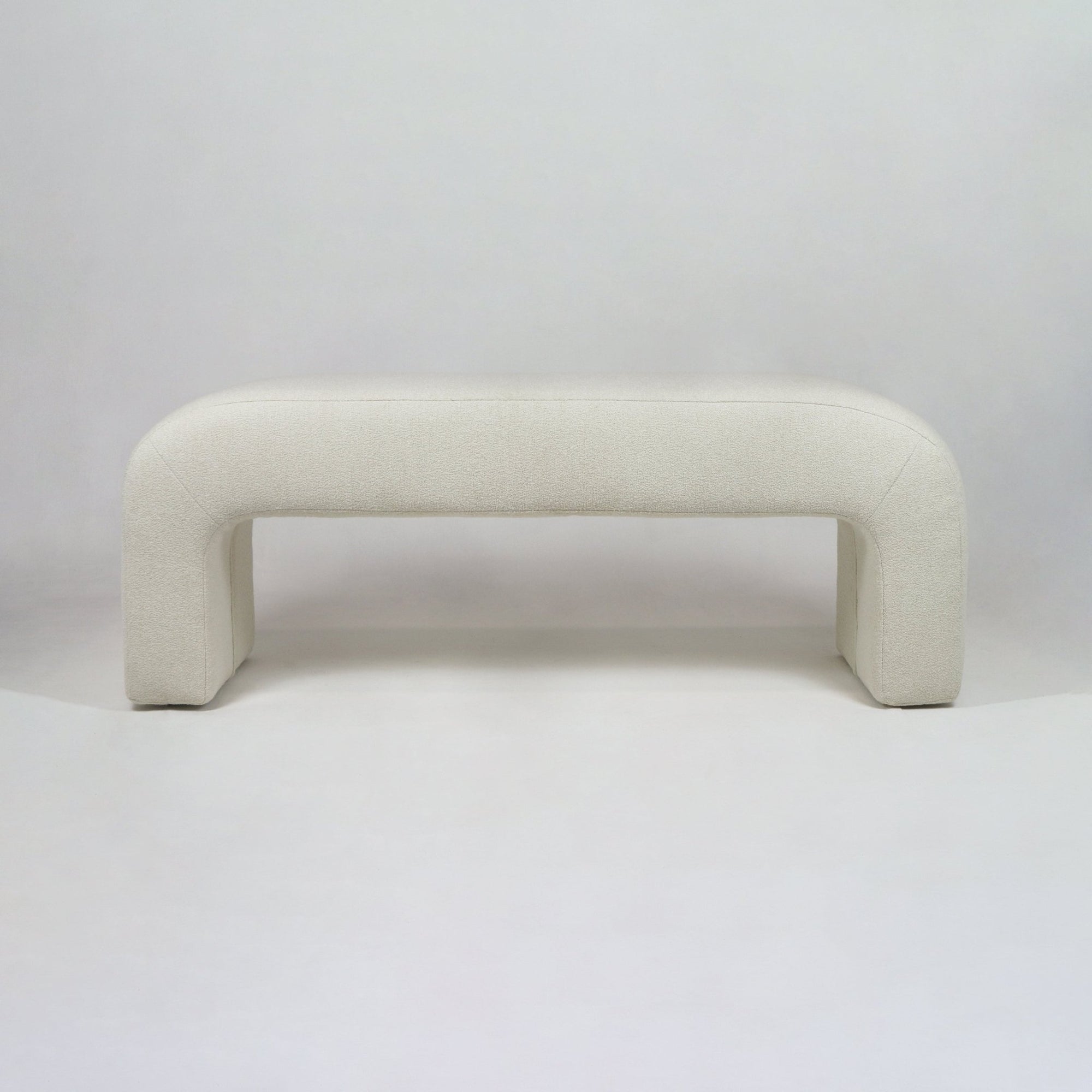 Folia Boucle End of Bed Bench Seat - INTERIORTONIC