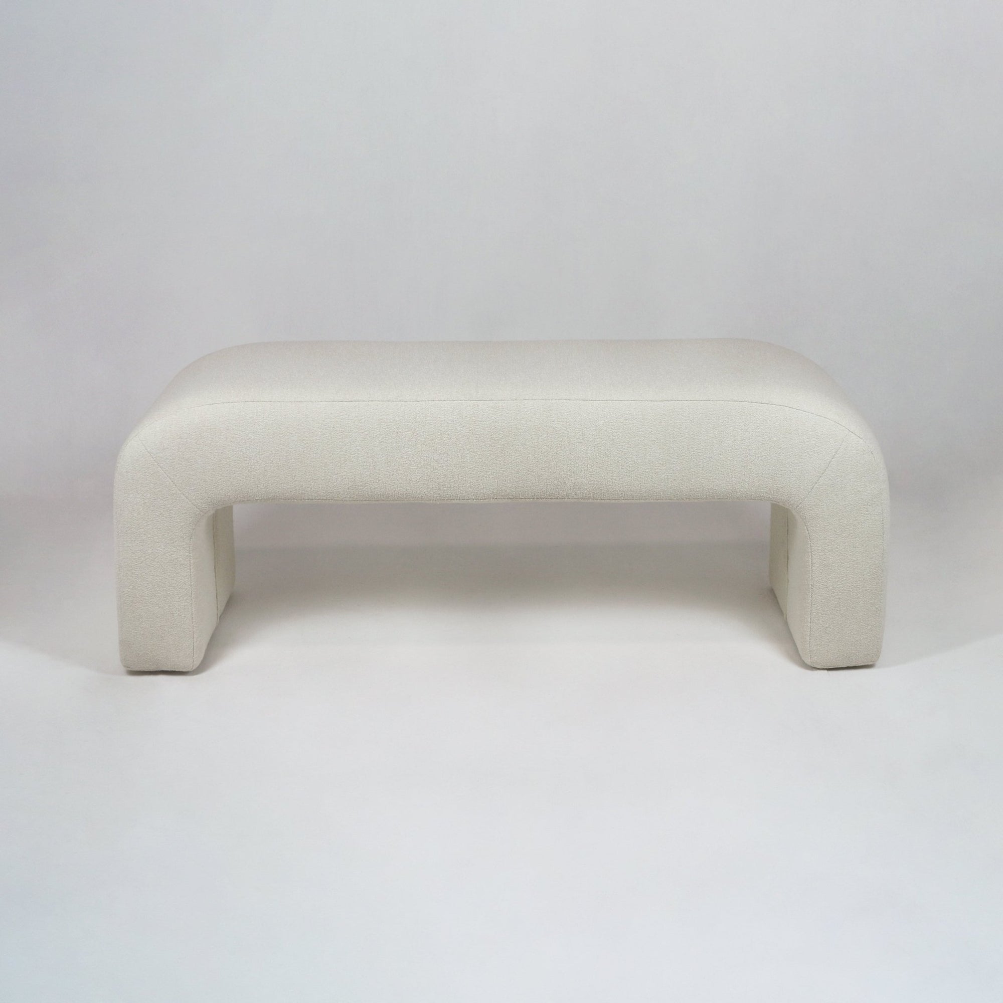 Folia Boucle End of Bed Bench Seat - INTERIORTONIC